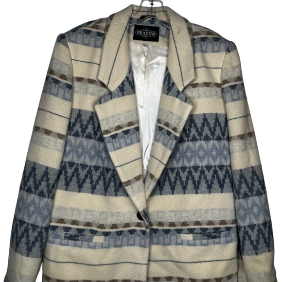 Vintage Braetan Wool Blend Blazer - Picture 1 of 6
